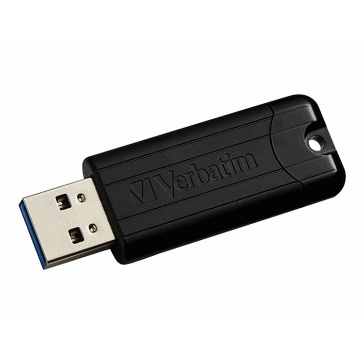 USB DRIVE 3.0 64GB PINSTRIPE BLACK