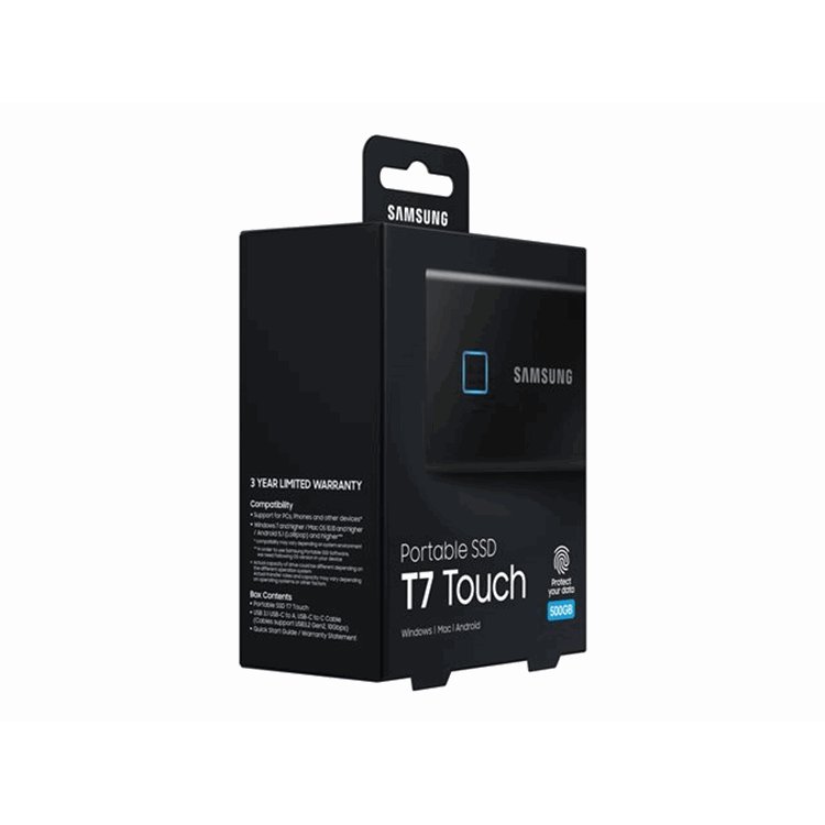 SAMSUNG Portable SSD T7 500GB black