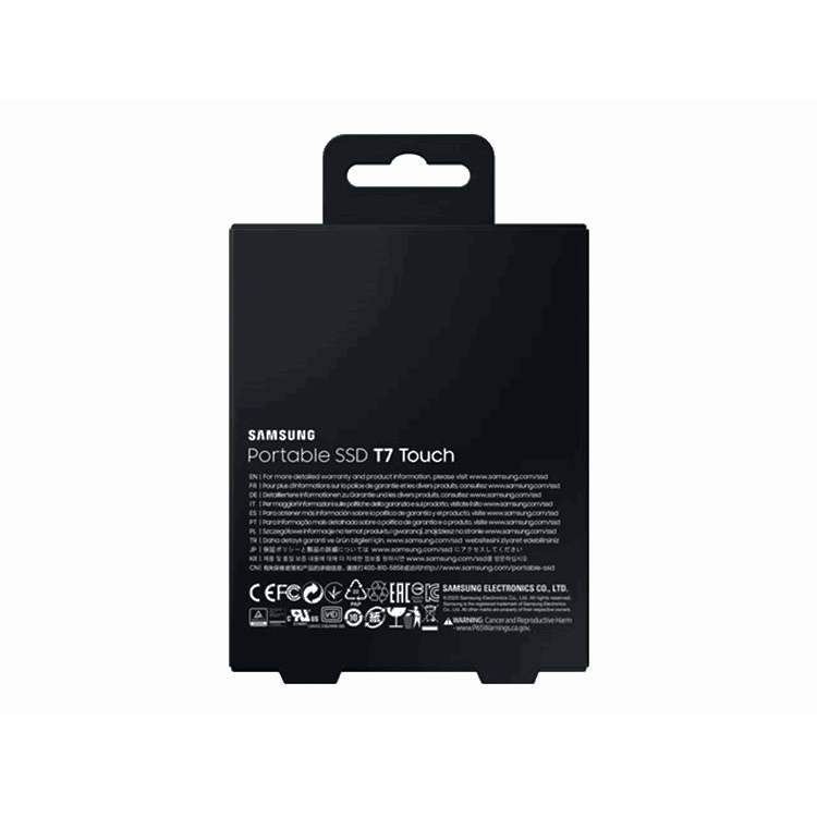 SAMSUNG Portable SSD T7 500GB black