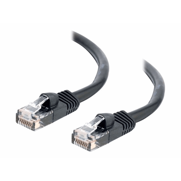 Cbl/2M Mlded/Btd Black CAT5E PVC UTP PA Cbl/2M Mlded/Btd Black CAT5E PVC UTP PA