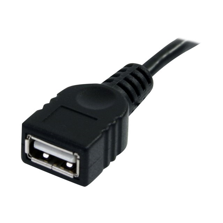 3FT BLACK USB 2.0 EXTENSION CABLE A