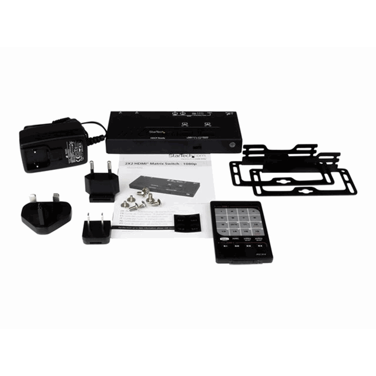 2X2 HDMI Matrix Auto Switcher  1080p