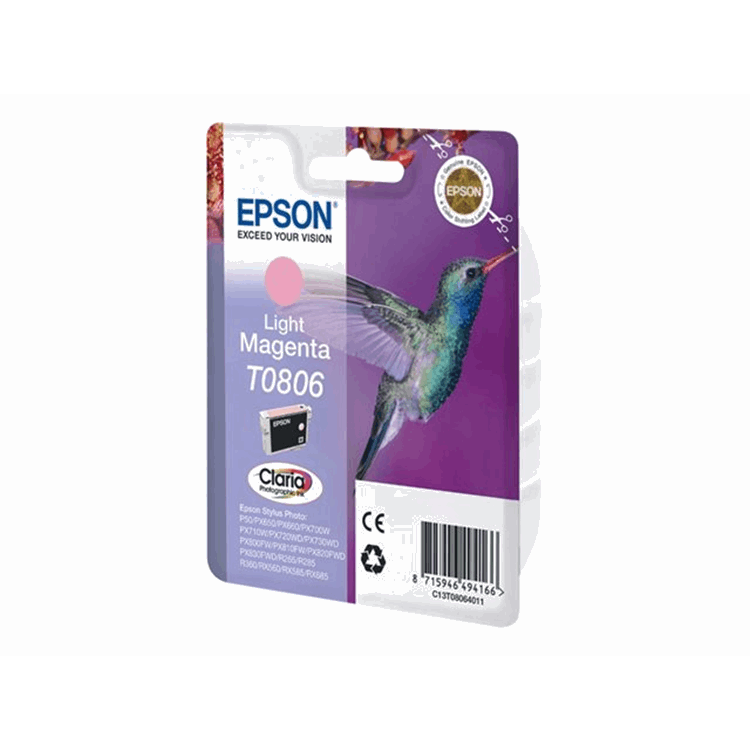 Ink Cartridge T0806 Light-Magenta Bliste Ink Cartridge T0806 Light-Magenta Bliste