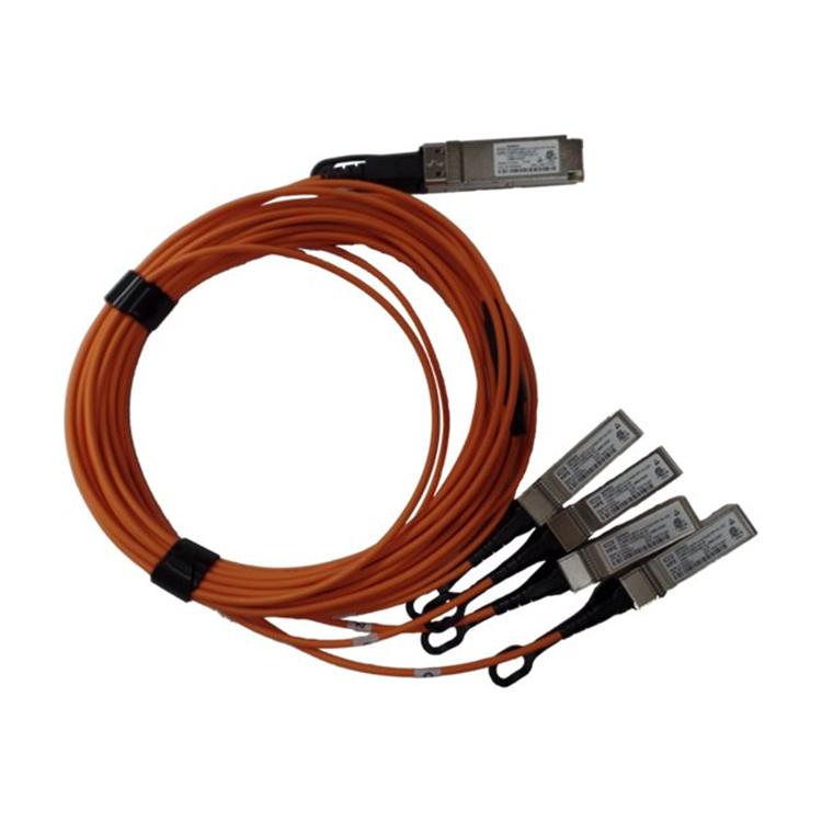 HPE 40GbE QSFP+to 4x10GbE SFP+5m AOC HPE 40GbE QSFP+to 4x10GbE SFP+5m AOC