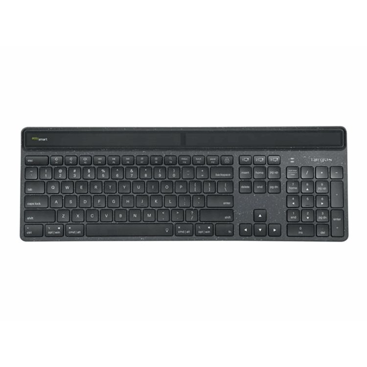 EcoSmart Energy Harvesting Antimicrobial Bluetooth Keyboard (NO) EcoSmart Energy Harvesting Antimicrobial Bluetooth Keyboard (NO)