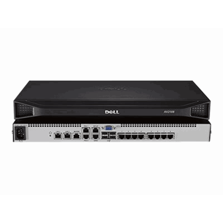 Dell DAV2108 8-port analog upgradeableto digital KVM switch Dell DAV2108 8-port analog upgradeableto digital KVM switch
