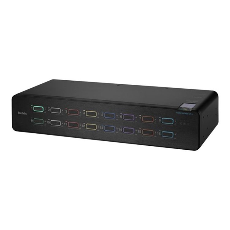 16-Port Video Secure Desktop KVM Switch 16-Port Video Secure Desktop KVM Switch