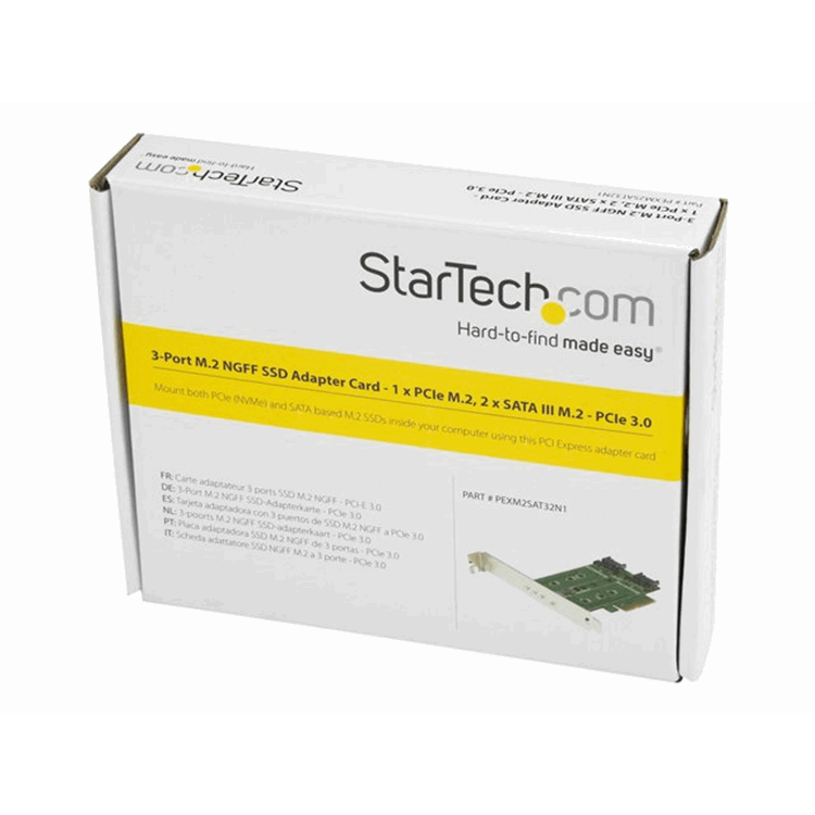 M.2 SSD Card 1x PCIe (NVMe) 2x SATA M.2 M.2 SSD Card 1x PCIe (NVMe) 2x SATA M.2