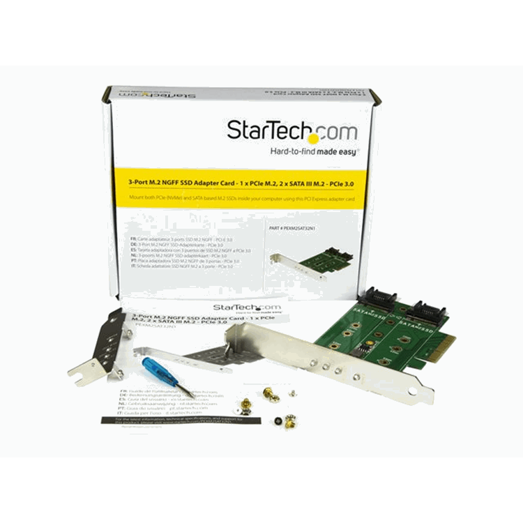 M.2 SSD Card 1x PCIe (NVMe) 2x SATA M.2 M.2 SSD Card 1x PCIe (NVMe) 2x SATA M.2