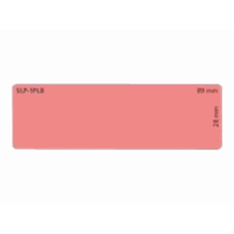 SLP-1PLB PINK LABEL 28X89MM