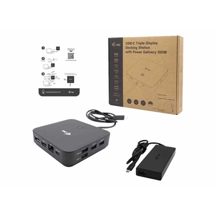 I-TEC USB-C HDMI Dual DP Docking Station