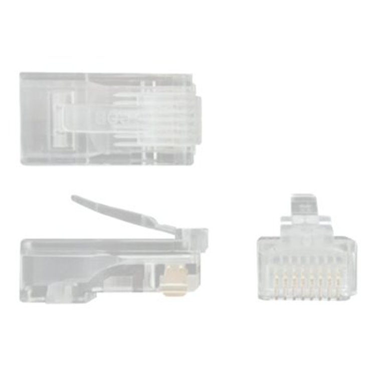 Cat5e RJ45 modular plug connector braide Cat5e RJ45 modular plug connector braide