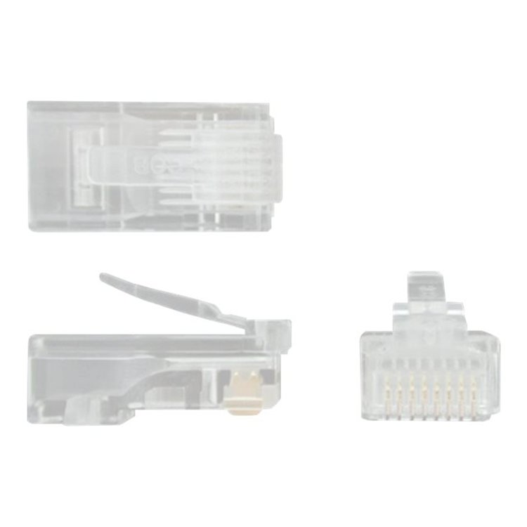 Cat5e RJ45 modular plug connector braide Cat5e RJ45 modular plug connector braide