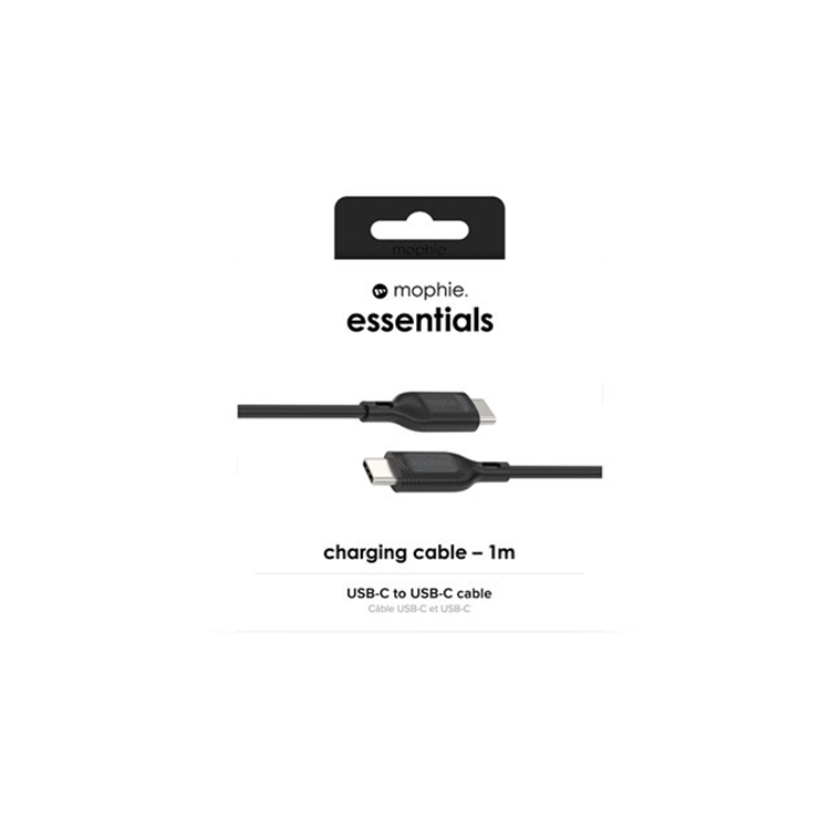 mophie Ess Cable USBC USBC 1M FG Black
