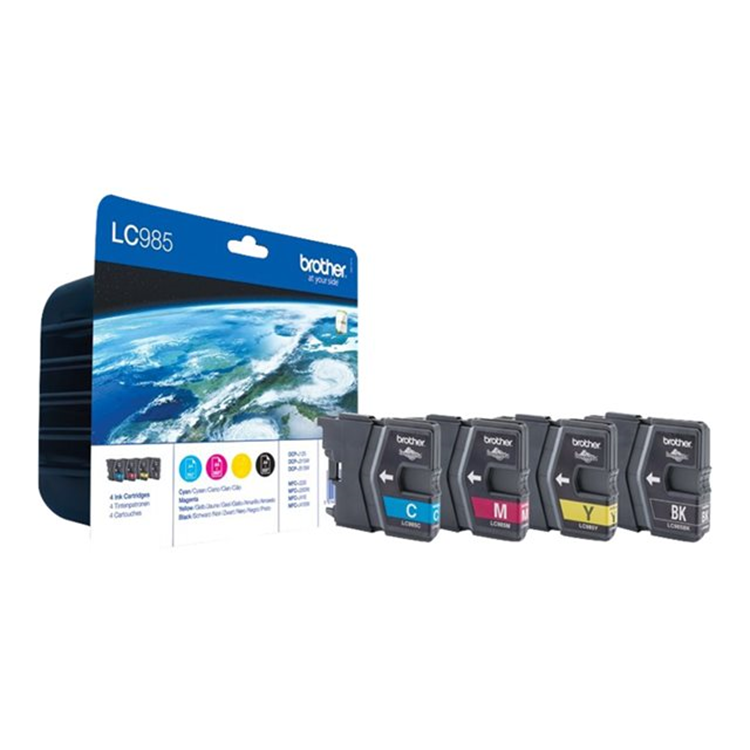 Ink/Blister 4pk BK/C/M/Y DCP-J315/J125