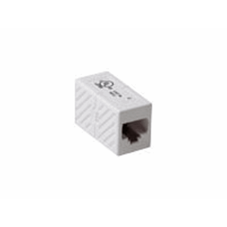 INLINE KOPPELSTUKKEN RJ-45 UNSHIELDED. TYPE: CAT6