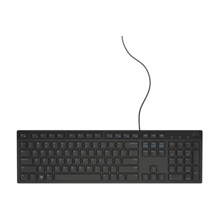 Dell Multimedia Keyboard-KB216 - US International (QWERTY) - Black Dell Multimedia Keyboard-KB216 - US International (QWERTY) - Black