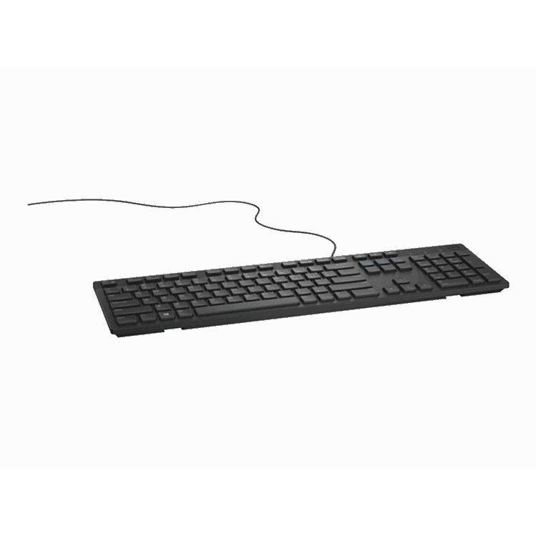 Dell Multimedia Keyboard-KB216 - US International (QWERTY) - Black Dell Multimedia Keyboard-KB216 - US International (QWERTY) - Black