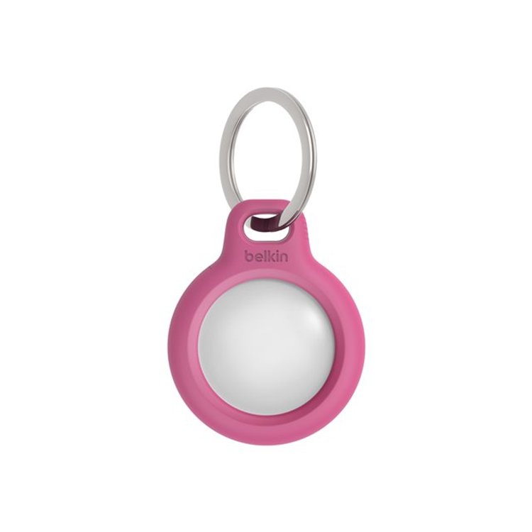 BELKIN AirTag Holder with Keyring Pink BELKIN AirTag Holder with Keyring Pink