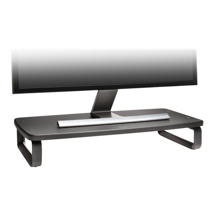 Monitor Stand Plus Wide Black