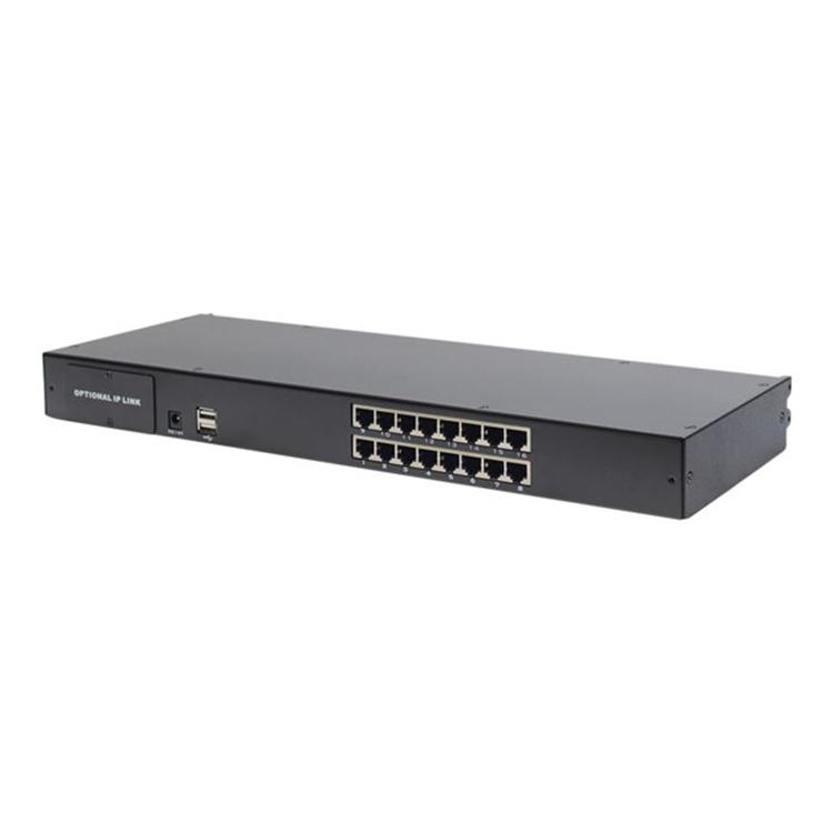 19IN Cat.5 TFT console. 16-port