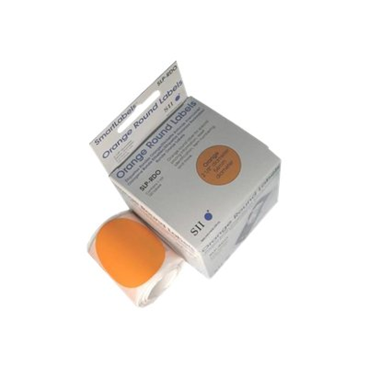 SLP-RDO ROUND ORANGE LABEL 54MM