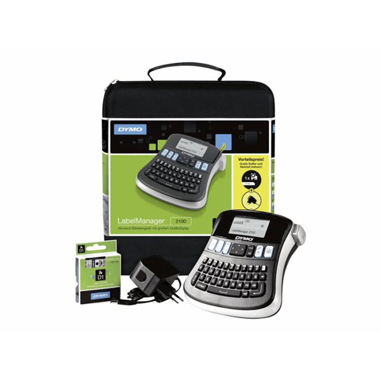 DYMO LABELMANAGER 210D KIT QWERTZ