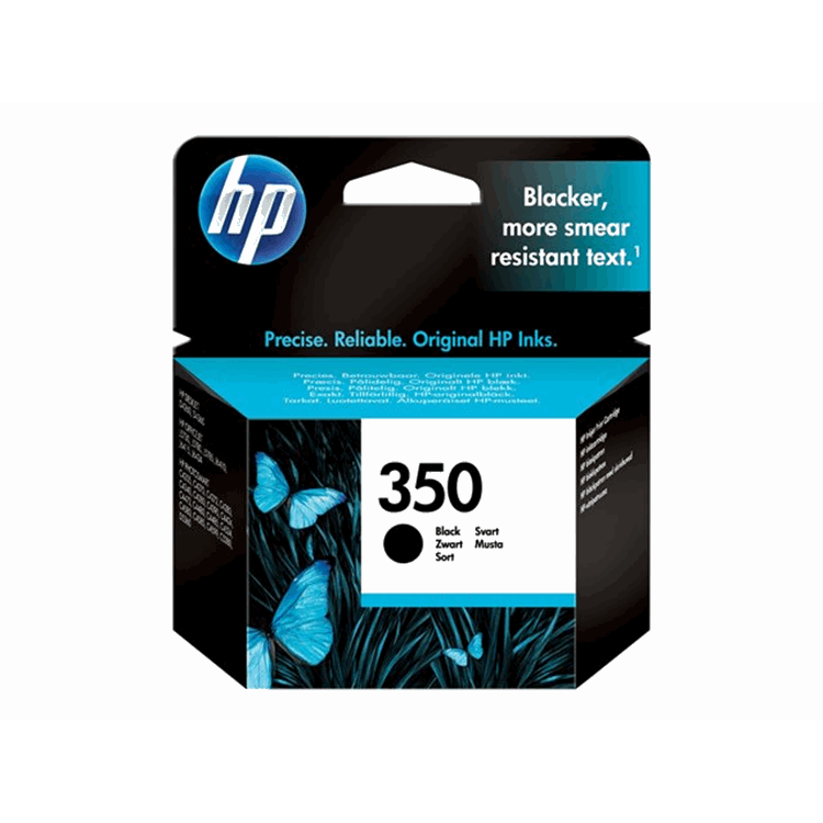 HP Ink cartridge no.350 black 4.5ml with Vivera Ink for D4360/J6410/C4280/C4480/C4580/D5360 HP Ink cartridge no.350 black 4.5ml with Vivera Ink for D4360/J6410/C4280/C4480/C4580/D5360