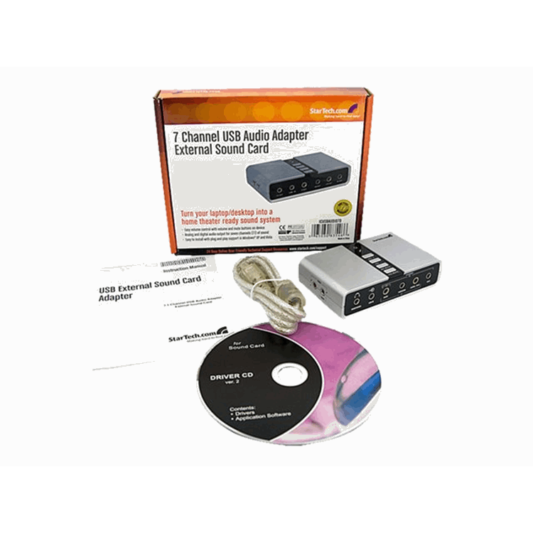 7.1 USB AUDIO ADAPTER EXTERNAL