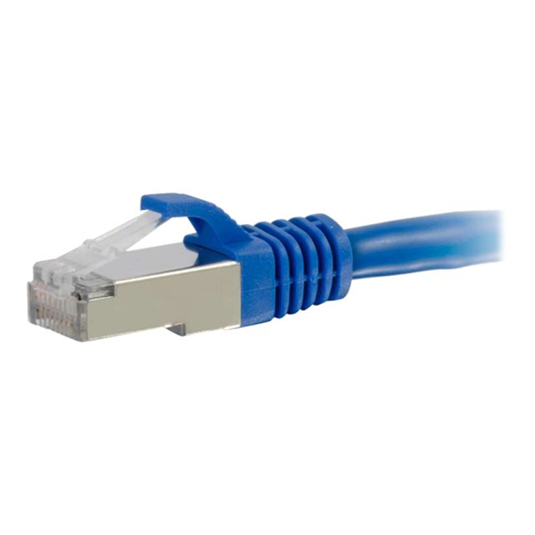 Cbl/30m CAT6A Shielded Patch Cable Blue