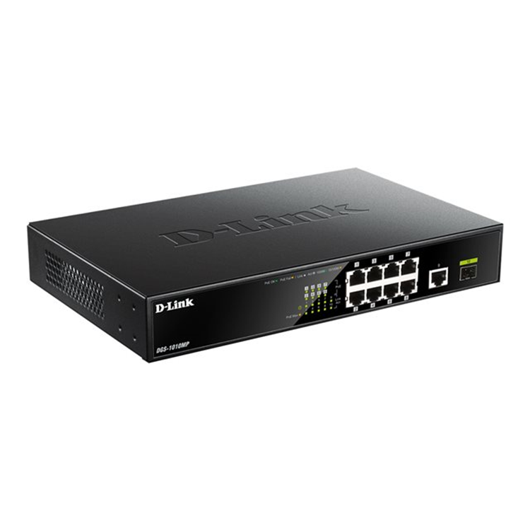 10-Port Desktop Gigabit PoE+ Switch 10-Port Desktop Gigabit PoE+ Switch