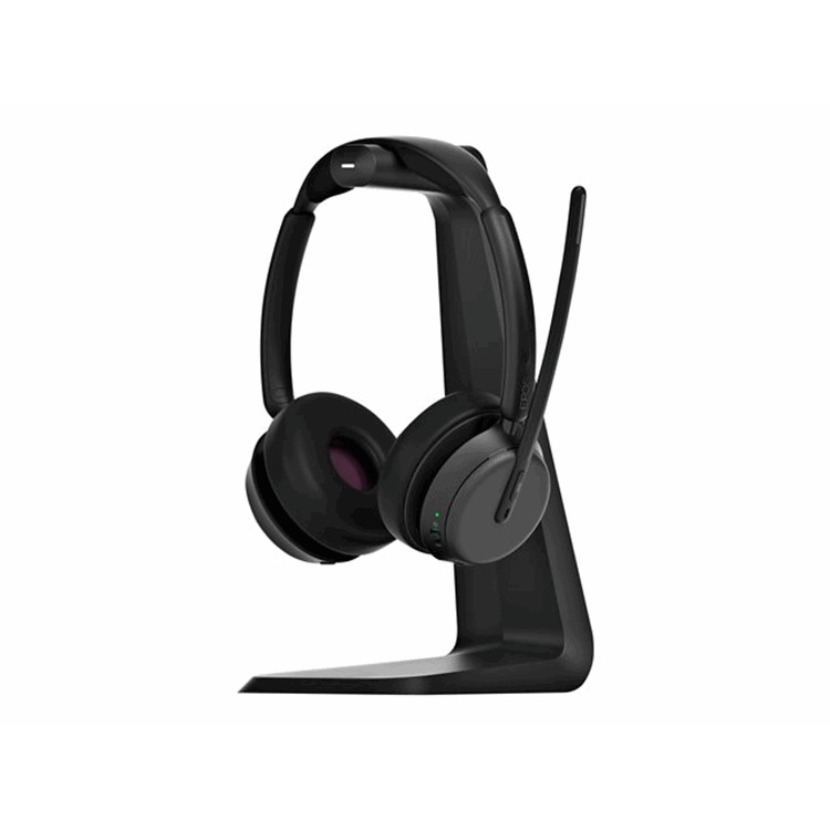 1001171 IMPACT 1061T ANC Duo BT headsetw ANC. MS Teams. W stand