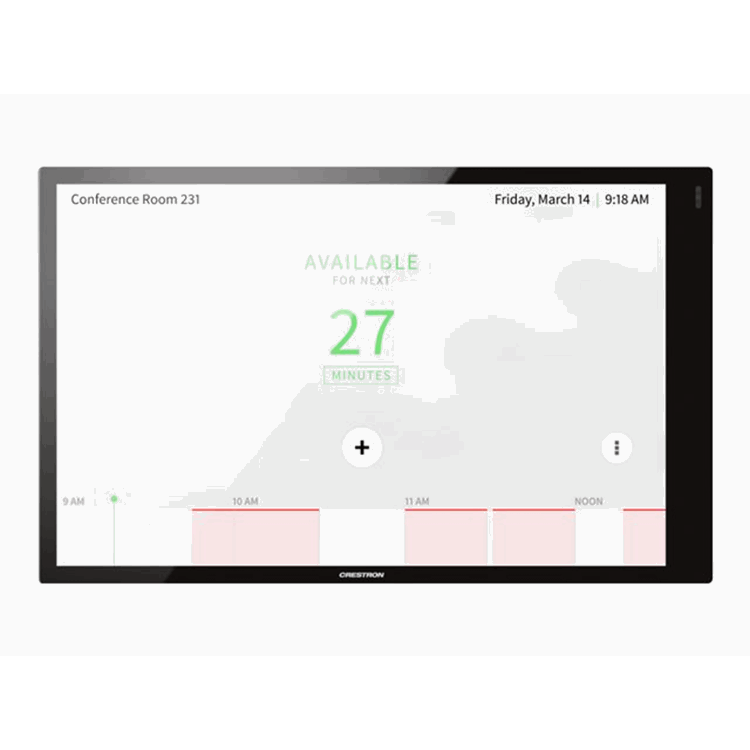 10.1" Room Scheduling TouchScreen BK