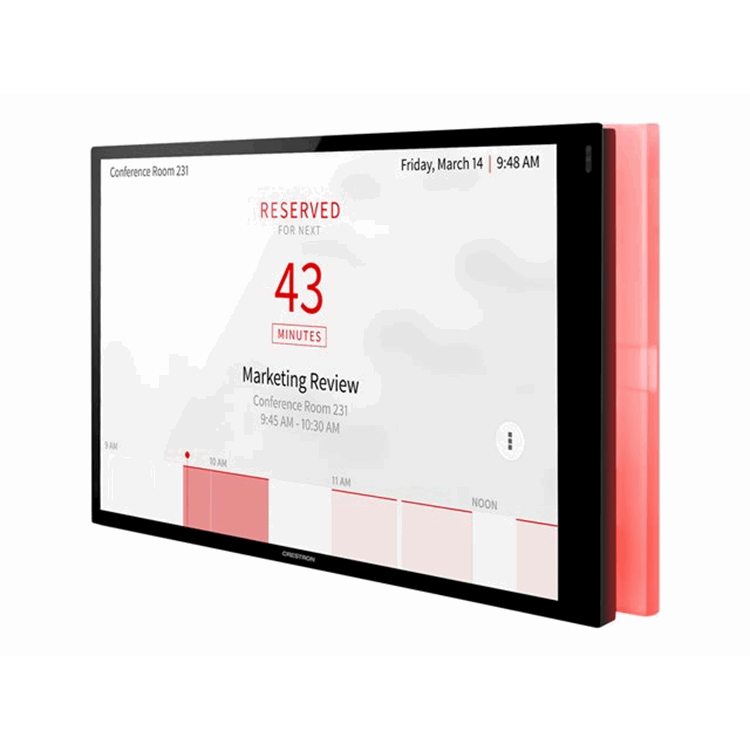 10.1" Room Scheduling TouchScreen LB BK