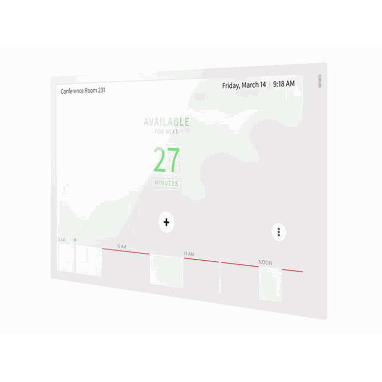 10.1" Room Scheduling TouchScreen WH
