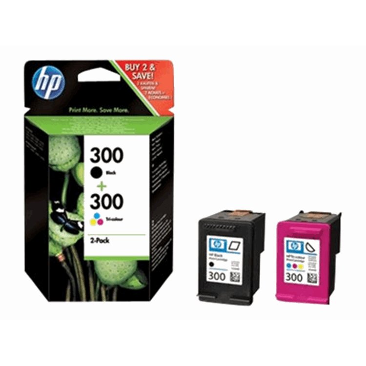HP 300 Ink Cartridge Combo 2 Pack
