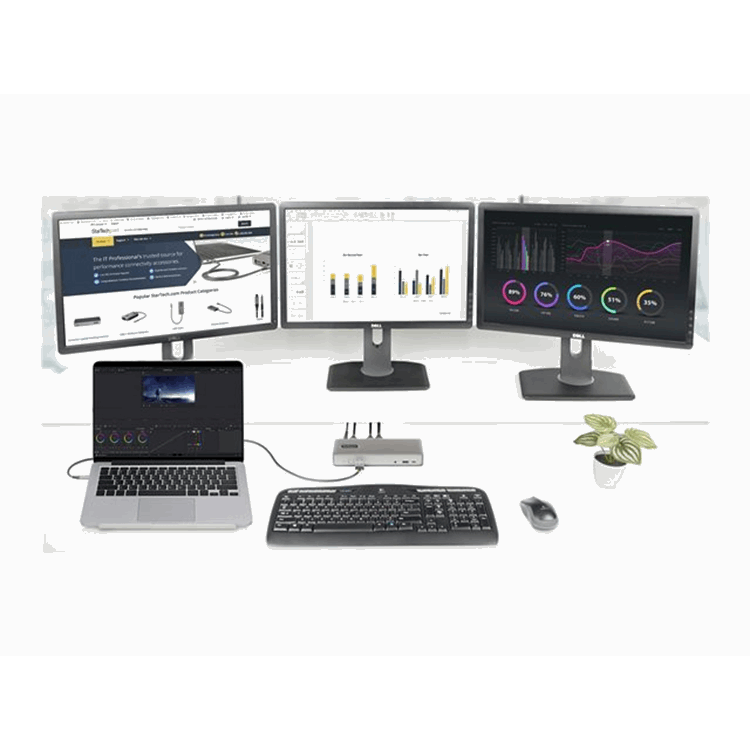 USB-C Docking Station 4K Chromebook