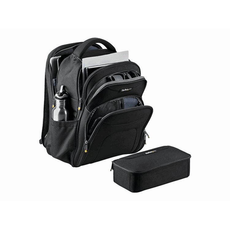 15.6in Laptop Backpack w/ Accessory Case