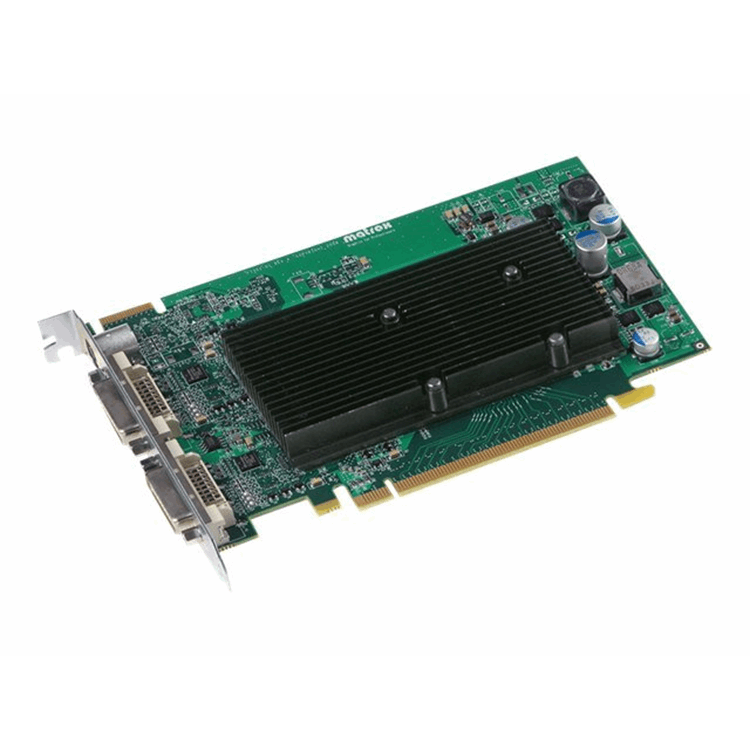 M9120 512MB DDR2 PCIe x16 2xDVI-I - 1920x1200(digital)/2048x1536(analog) fanless