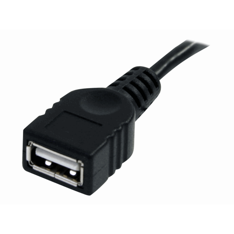 10FT BLACK USB 2.0 EXTENSION CABLE A