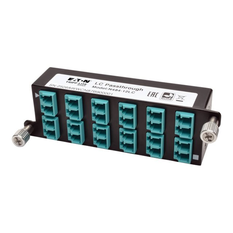 10GbE Pass-Through Cassette - x12 LC D 10GbE Pass-Through Cassette - x12 LC D