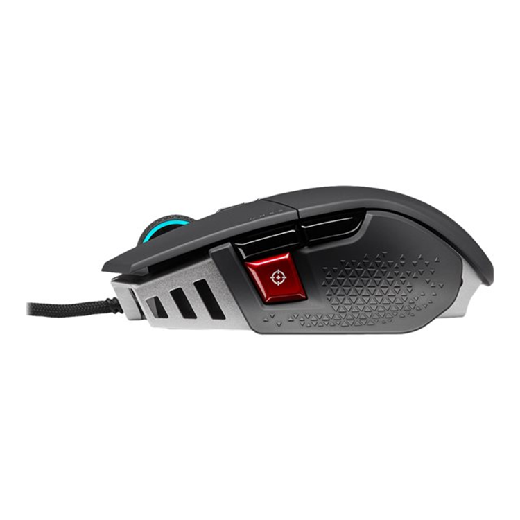 M65 RGB ULTRA Gaming Mouse  Backlit RGBLED  Optical  Silver ALU  Black  (CH-9309411-EU2)