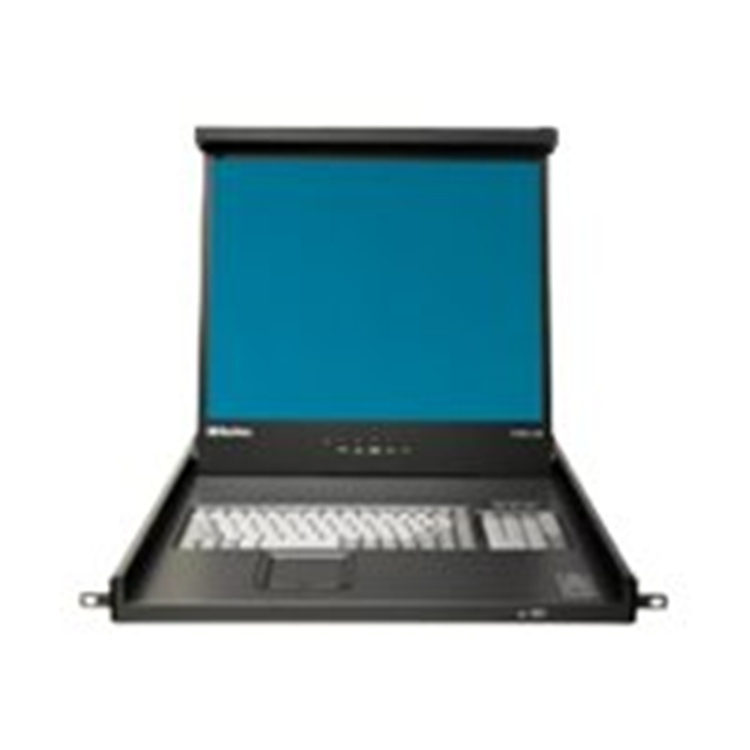 19in LED backlit LCD KVM console Russian