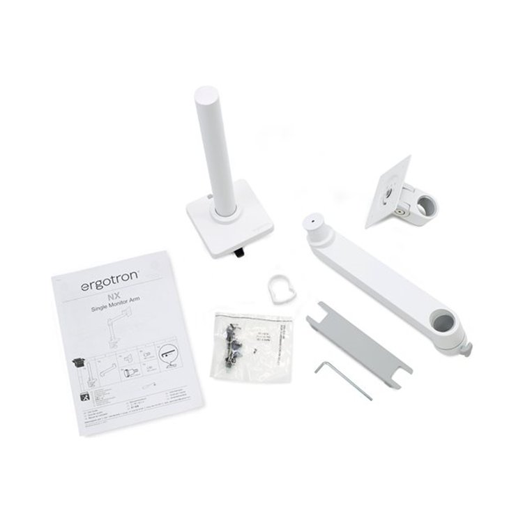Ergotron NX Monitor Arm White Ergotron NX Monitor Arm White