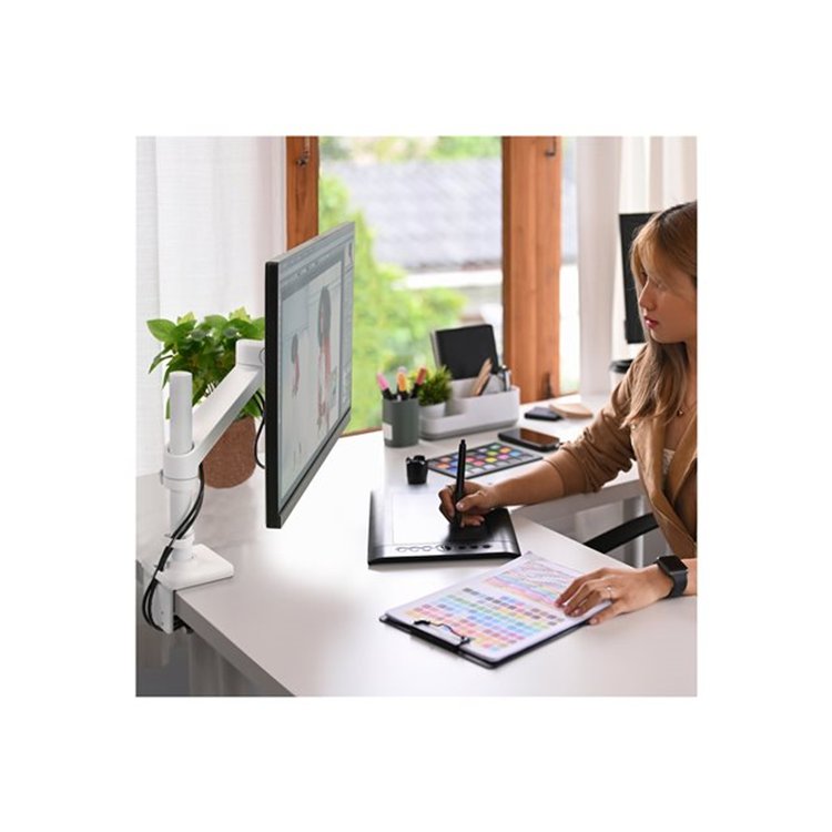 Ergotron NX Monitor Arm White Ergotron NX Monitor Arm White