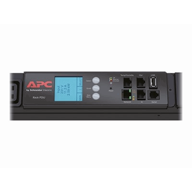 Rack PDU 2G Metered ZeroU 17.2kW