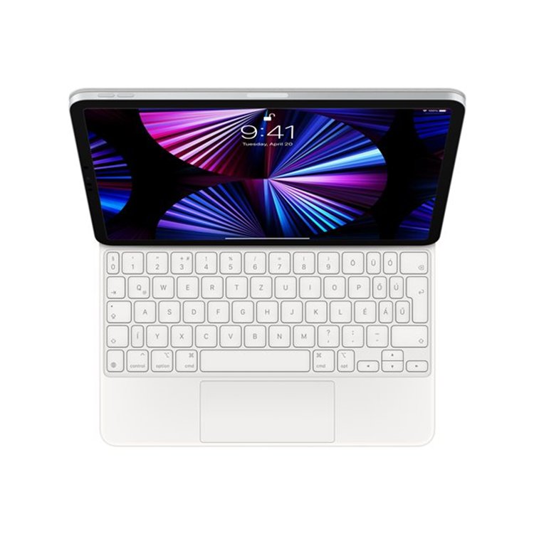 iPad Magic Keyboard 11 White-Swe iPad Magic Keyboard 11 White-Swe