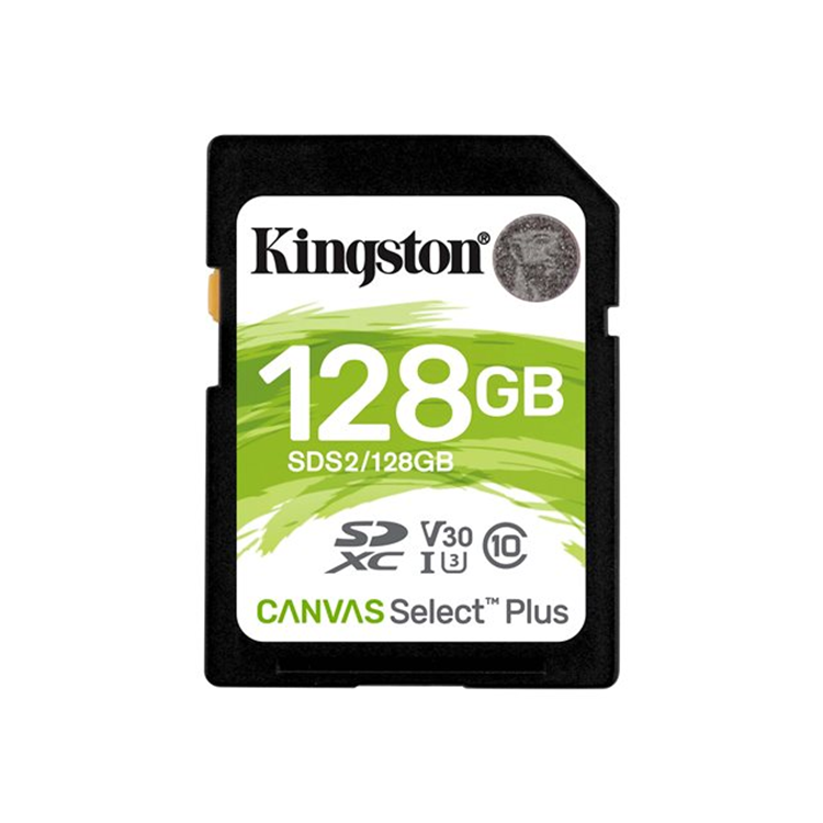 128GB SDXC 100R C10 UHS-I U3 V30