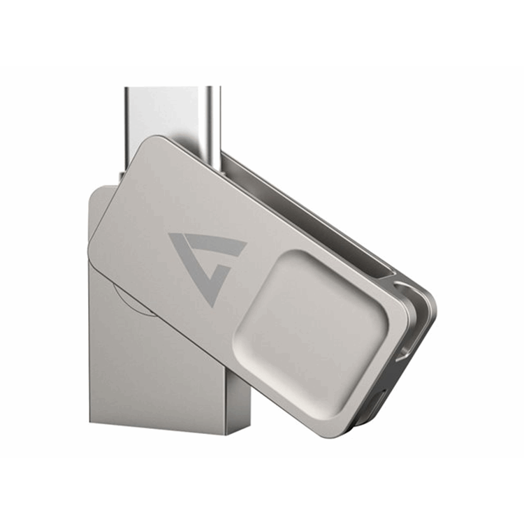 128GB Type-C+USB 3.2Gen1 Silver USB A +