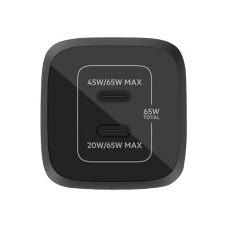 BELKIN 65W PD PPS Dual USB-C GaN Charger BELKIN 65W PD PPS Dual USB-C GaN Charger